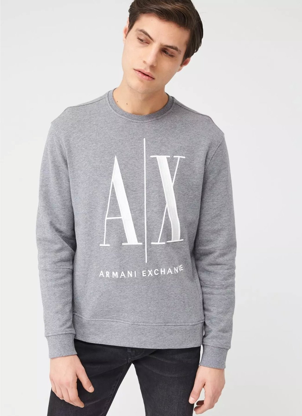 Grey AX Logo Sweatshirt