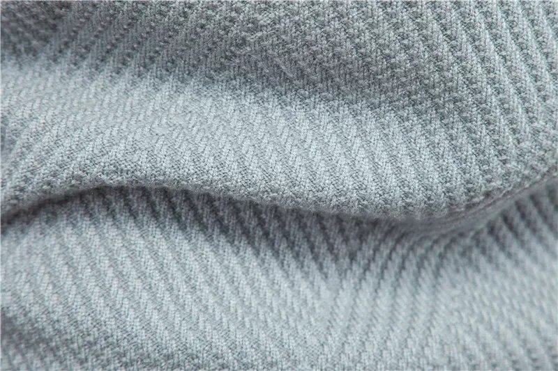 Winter Stripe Sweater – Thick Warm O-Neck Casual Pullover Menswear